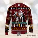 Red Star Wars Ugly Christmas Sweater Characters Red Star Wars Ugly Christmas Sweater Characters