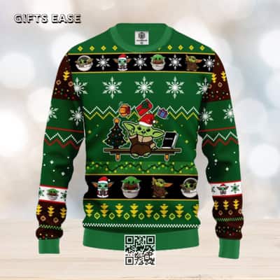 Cute Baby Yoda Ugly Christmas Sweater