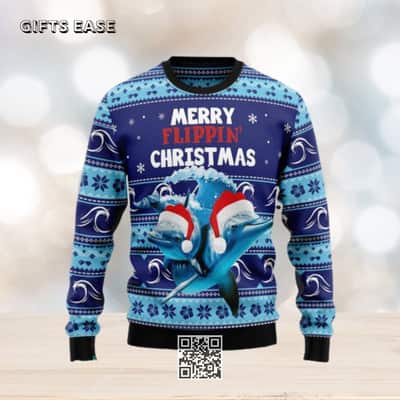 Merry Flippin&rsquo;s Ugly Christmas Sweater Xmas Gift