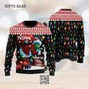 Funny Grinch Dashing Through The Snow Ugly Christmas Sweater