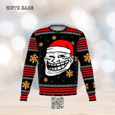 Funny Dank Meme Ugly Christmas Sweater