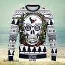 NFL Houston Texans Ugly Christmas Sweater Skull Flower NFL Houston Texans Ugly Christmas Sweater Skull Flower
