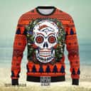 NFL Denver Broncos Ugly Christmas Sweater Skull Flower NFL Denver Broncos Ugly Christmas Sweater Skull Flower