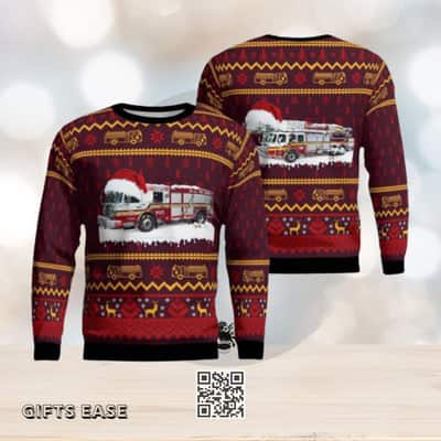 Ottawa Fire Services Ugly Christmas Sweater