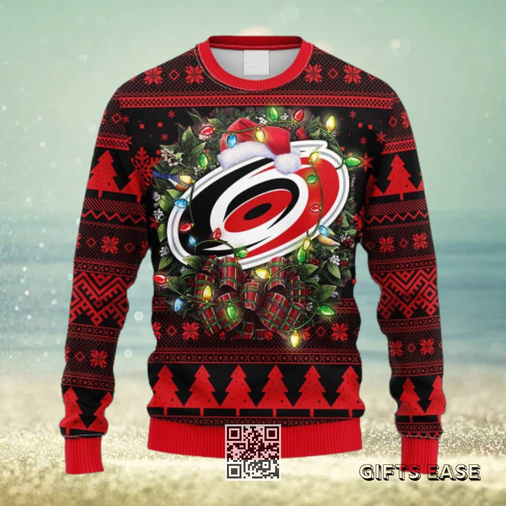 NHL Carolina Hurricanes Ugly Christmas Sweater