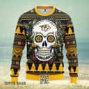 NHL Nashville Predators Ugly Christmas Sweater Skull Flower NHL Nashville Predators Ugly Christmas Sweater Skull Flower