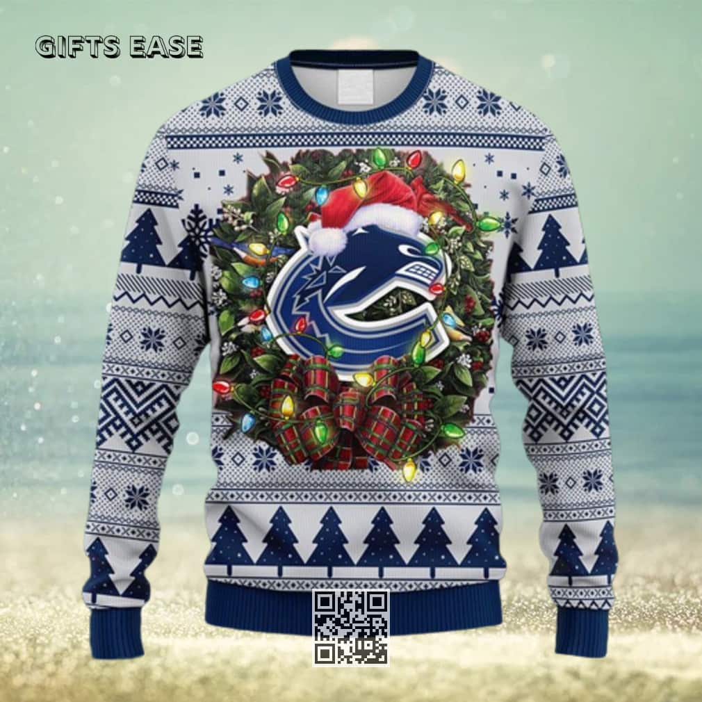 NHL Vancouver Canucks Ugly Christmas Sweater NHL Vancouver Canucks Ugly Christmas Sweater