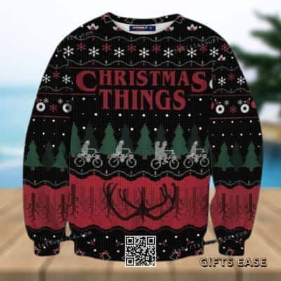 Christmas Stranger Things Ugly Christmas Sweater