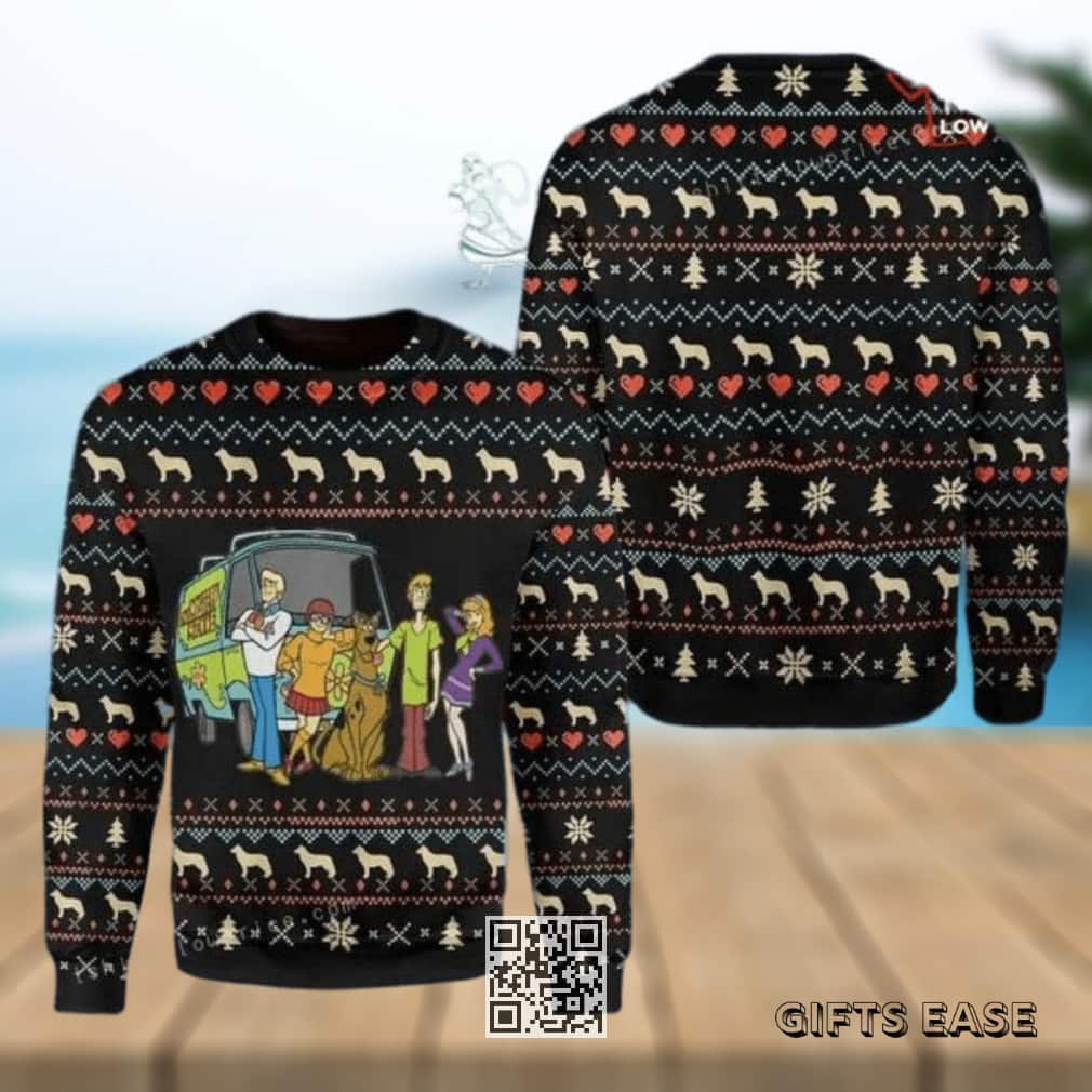 Scooby Doo Ugly Christmas Sweater Characters Scooby Doo Ugly Christmas Sweater Characters