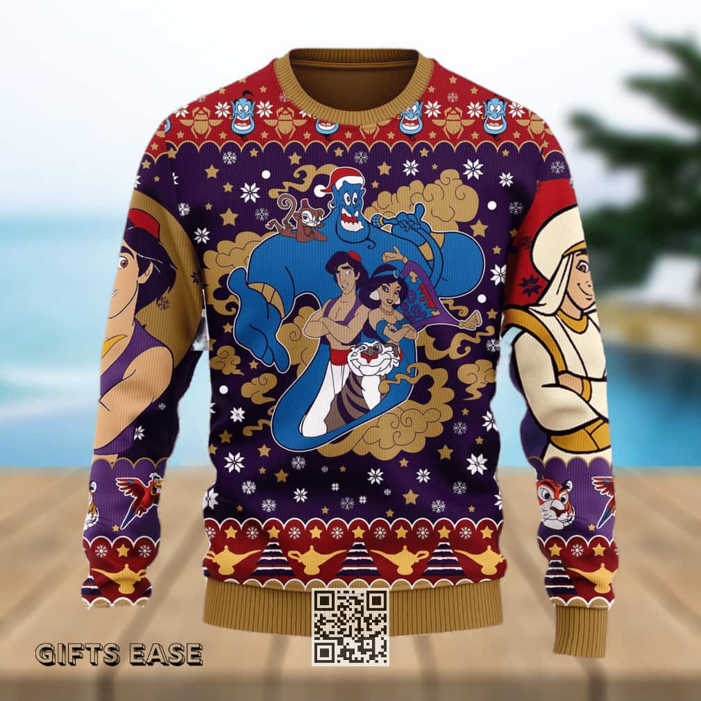 Aladin Ugly Christmas Sweater Aladin Ugly Christmas Sweater