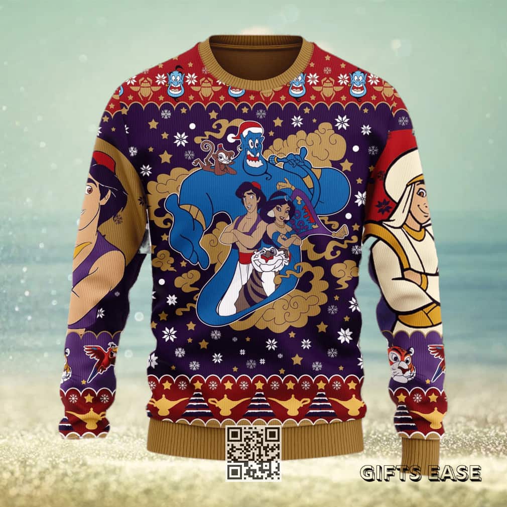 Aladin Ugly Christmas Sweater Aladin Ugly Christmas Sweater