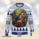 Groot Loves NFL Indianapolis Colts Ugly Christmas Sweater