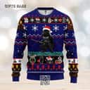 Navy Blue Darth Vader Star Wars Ugly Christmas Sweater