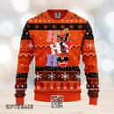 MLB Baltimore Orioles Ugly Christmas Sweater Mickey HoHoHo