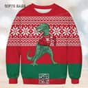 Funny Apiidoo Dinosaur Ugly Christmas Sweater