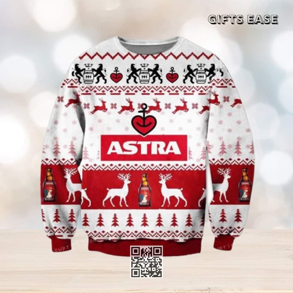 Astra Urtyp Beer Ugly Christmas Sweater