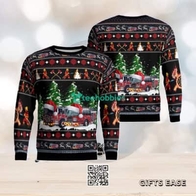 Hagerstown Fire Department Ugly Christmas Sweater