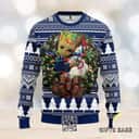 Groot Loves NFL Minnesota Twins Ugly Christmas Sweater Groot Loves NFL Minnesota Twins Ugly Christmas Sweater