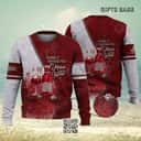 Easily Distracted By Music And Wine Ugly Christmas Sweater