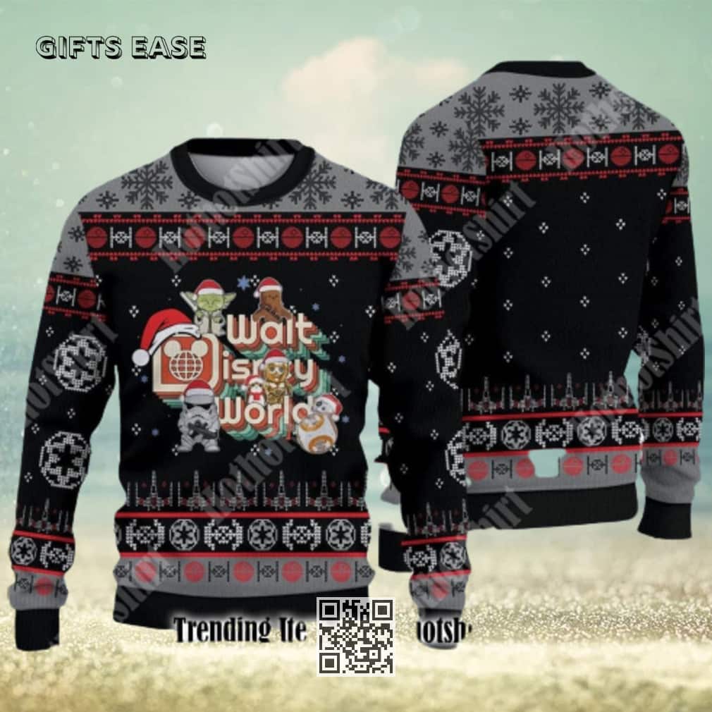 Star Wars Ugly Christmas Sweater Chibi Walt Disney World