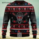 Black Hockey Puck Ugly Christmas Sweater Black Hockey Puck Ugly Christmas Sweater