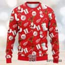 NHL Detroit Red Wings Ugly Christmas Sweater Santa Claus Snowman NHL Detroit Red Wings Ugly Christmas Sweater Santa Claus Snowman