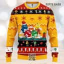 Yellow M&m Chocolate Ugly Christmas Sweater