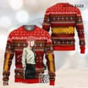 Makima Ugly Christmas Sweater Chainsaw Man Makima Ugly Christmas Sweater Chainsaw Man