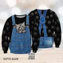 Cute Little Cat In The Pocket Ugly Christmas Sweater Cute Little Cat In The Pocket Ugly Christmas Sweater