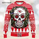 Red NFL Arizona Cardinals Ugly Christmas Sweater Skull Flower Red NFL Arizona Cardinals Ugly Christmas Sweater Skull Flower