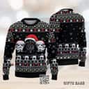 Black Star Wars Darth Vader Stormtroopers Ugly Christmas Sweater Black Star Wars Darth Vader Stormtroopers Ugly Christmas Sweater