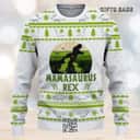 White Mamasaurus Rex Ugly Christmas Sweater White Mamasaurus Rex Ugly Christmas Sweater
