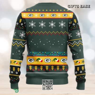 NFL Green Bay Packers 12 Grinch Xmas Day Christmas Ugly Christmas Sweater