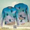 Little Turtles Back To Ocean Ugly Christmas Sweater Little Turtles Back To Ocean Ugly Christmas Sweater