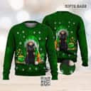Green Irish And Meow Ugly Christmas Sweater Green Irish And Meow Ugly Christmas Sweater