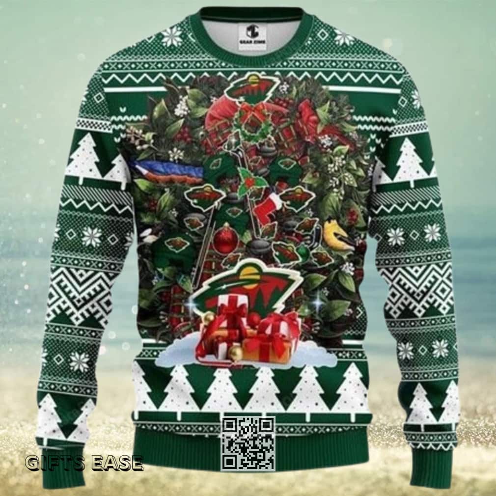 NHL Minnesota Wild Ugly Christmas Sweater NHL Minnesota Wild Ugly Christmas Sweater