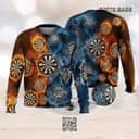 Dart Board Ugly Christmas Sweater