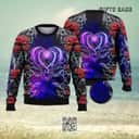 Dragon Love Roses Ugly Christmas Sweater Dragon Love Roses Ugly Christmas Sweater