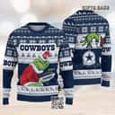 NFL Dallas Cowboys Ugly Christmas Sweater Grinch Stolen NFL Dallas Cowboys Ugly Christmas Sweater Grinch Stolen