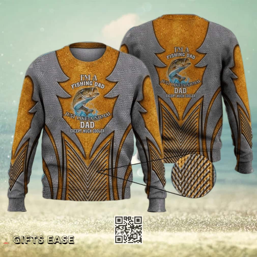 I'm A Fishing Dad Just Like A Normal Dad Except Much Cooler Ugly Christmas Sweater I'm A Fishing Dad Just Like A Normal Dad Except Much Cooler Ugly Christmas Sweater