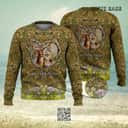 Deer Hunting Ugly Christmas Sweater I Love You Deerly Deer Hunting Ugly Christmas Sweater I Love You Deerly