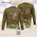 Deer Hunting Ugly Christmas Sweater I Love You Deerly