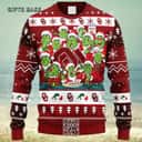 NCAA Oklahoma Sooners Ugly Christmas Sweater Funny Grinch