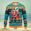 NFL Miami Dolphins Ugly Christmas Sweater Santa Claus Dabbing NFL Miami Dolphins Ugly Christmas Sweater Santa Claus Dabbing