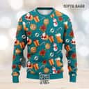 NFL Miami Dolphins Ugly Christmas Sweater Santa Claus Snowman NFL Miami Dolphins Ugly Christmas Sweater Santa Claus Snowman