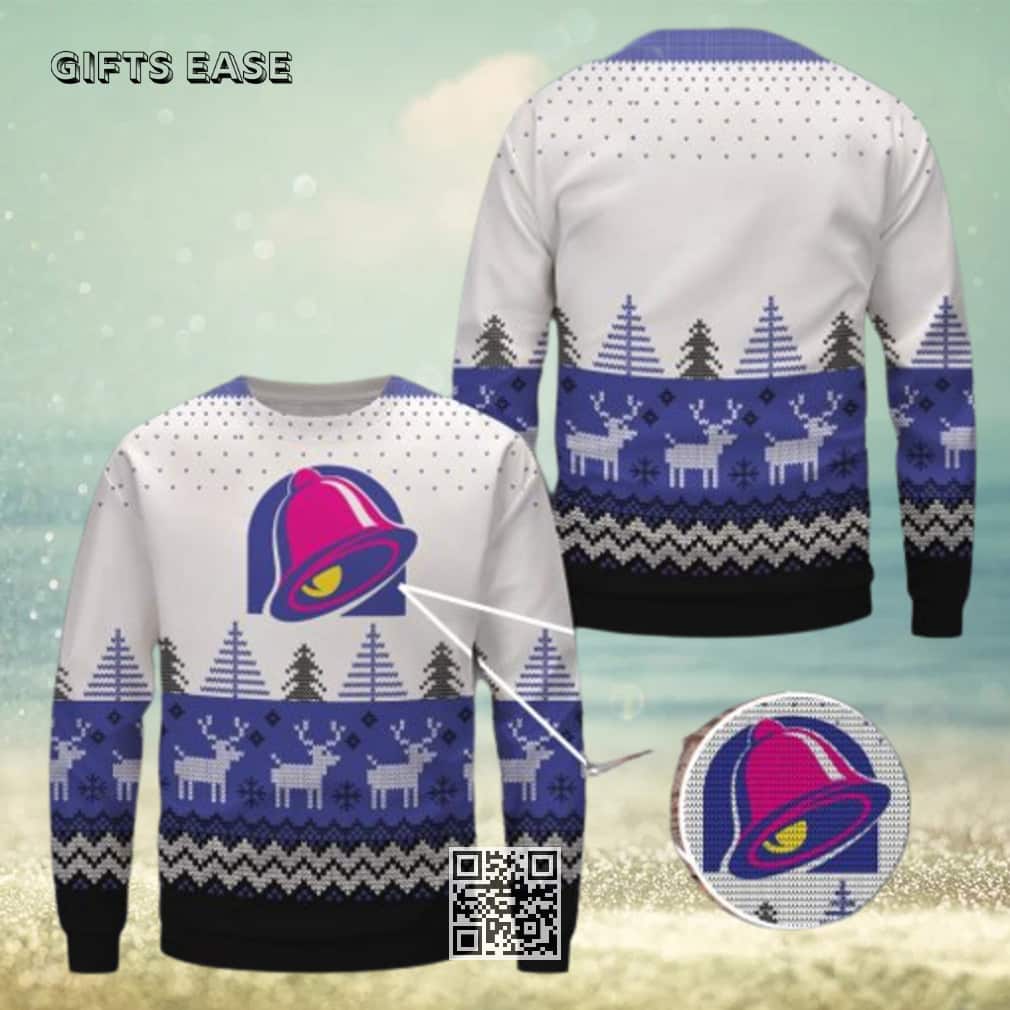 Taco Bell Ugly Christmas Sweater Taco Bell Ugly Christmas Sweater