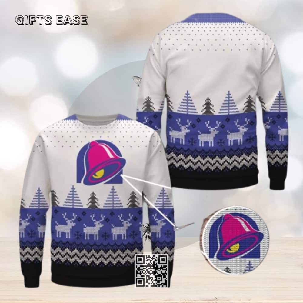Taco Bell Ugly Christmas Sweater Taco Bell Ugly Christmas Sweater