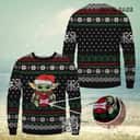 Black Baby Yoda Ugly Christmas Sweater Black Baby Yoda Ugly Christmas Sweater