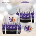 Fedex Wool Ugly Christmas Sweater