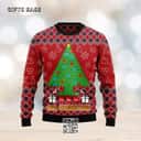 Red Ho Ho Ho Oh Chemistree Ugly Christmas Sweater
